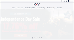 Desktop Screenshot of k-y.com